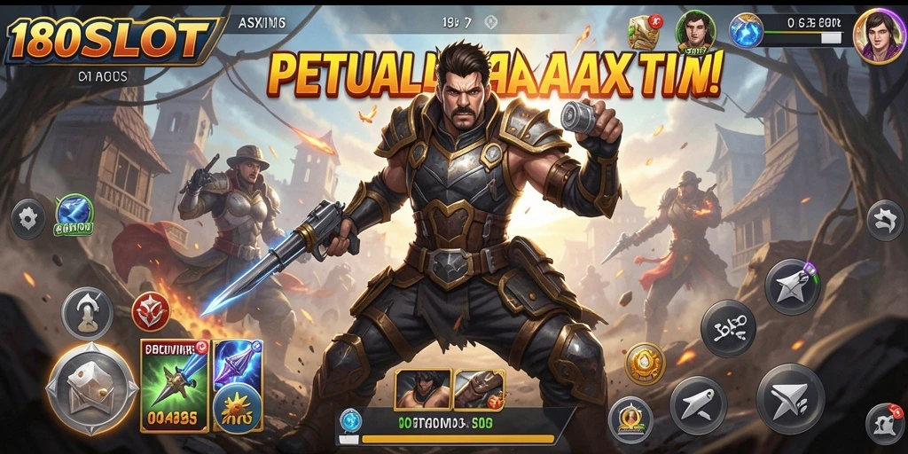 Tampilan seru dari gameplay 180SLOT yang penuh aksi.