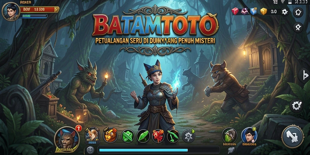 Tampilan gameplay seru dan grafis menawan di BATAMTOTO.