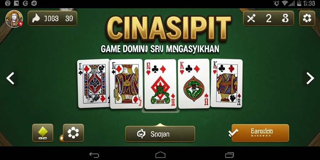 Tampilan gameplay yang seru dalam CINASIPIT, penuh aksi dan strategi.