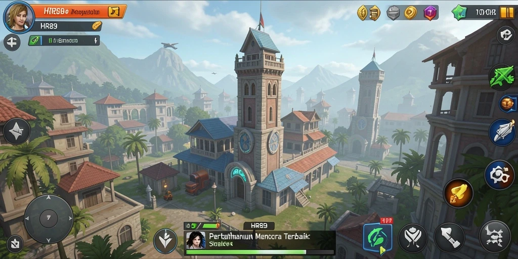 Tampilan gameplay menawan dalam HR89 yang penuh strategi.