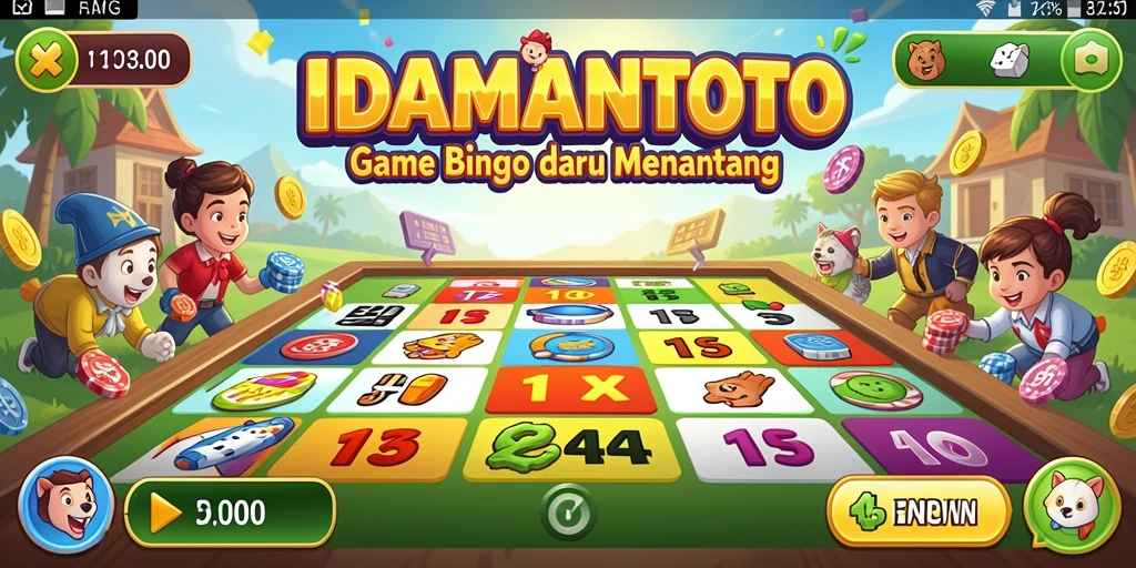 Tampilan gameplay <strong>IDAMANTOTO</strong> yang menyenangkan dan interaktif.