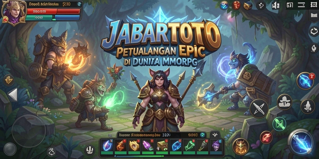Screenshot gameplay JABARTOTO yang menampilkan aksi seru dalam petualangan MMORPG.