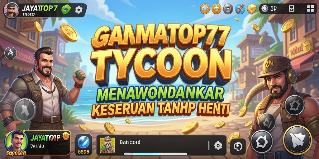 Tampilan gameplay JAYATOP77 yang menarik dalam mengelola perusahaan Tycoon.