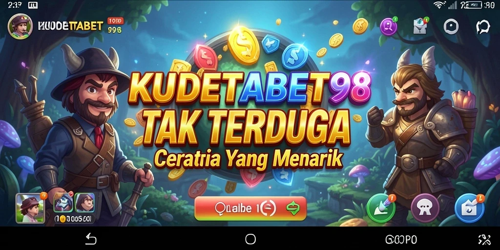 Tampilan seru gameplay KUDETABET98 yang penuh petualangan