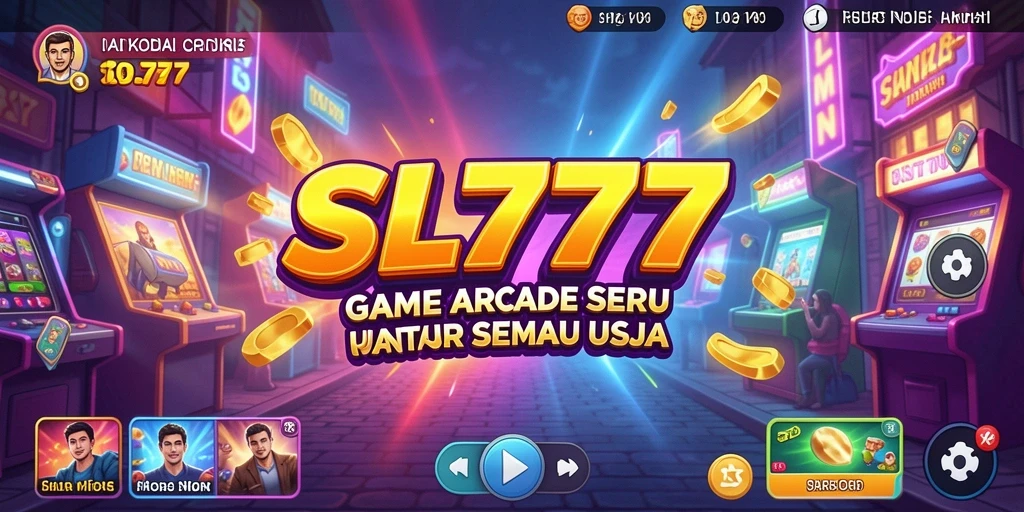 Tampilan gameplay menantang dan penuh aksi dari SL777.