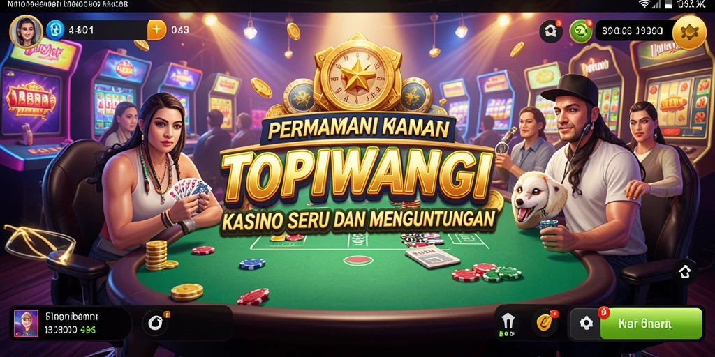 Tampilan gameplay menarik di TOPIWANGI.