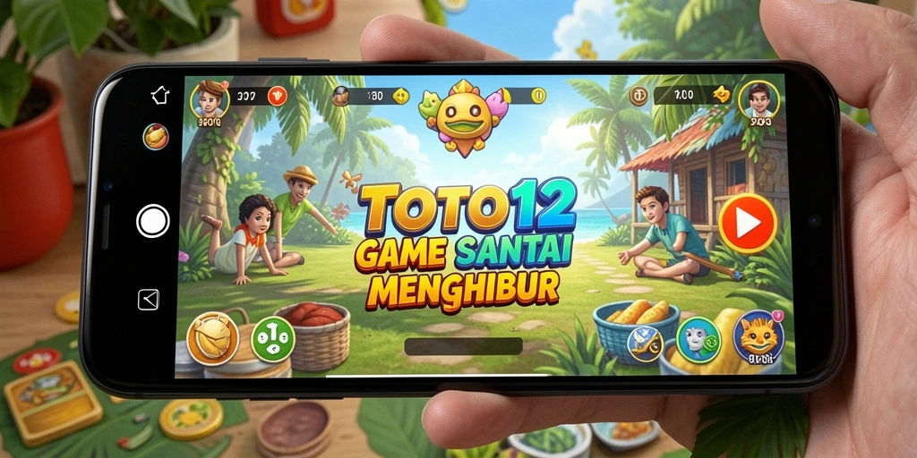 Tampilan seru gameplay TOTO12 yang menghibur dan santai.