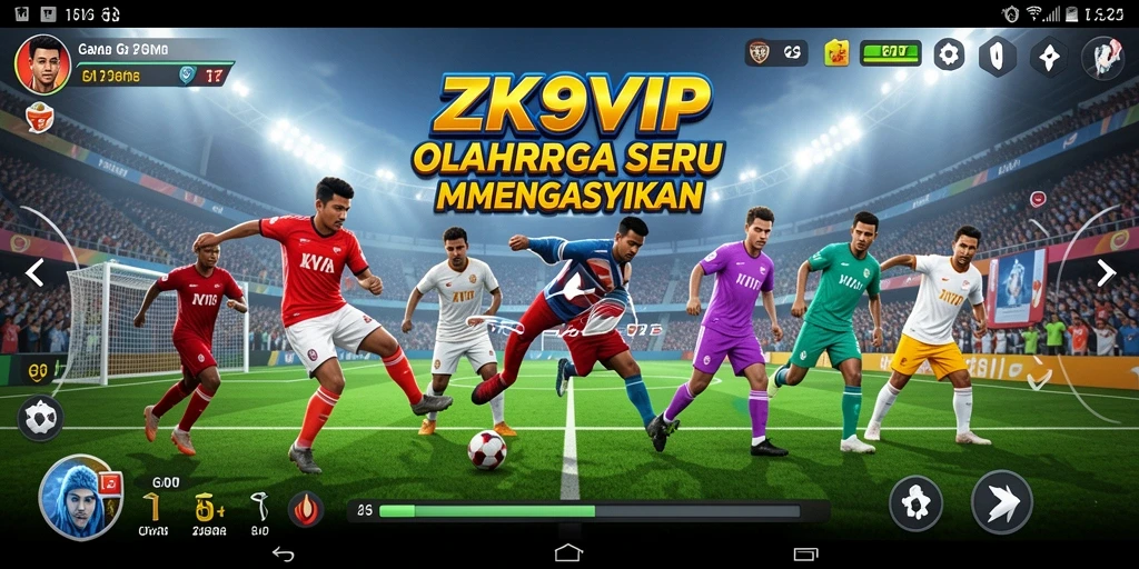 Tampilan menarik dari gameplay ZK9VIP dengan aksi olahraga yang penuh semangat.